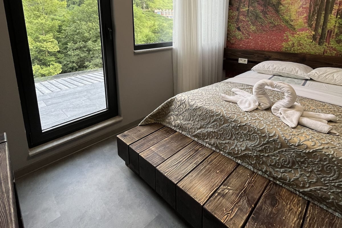 1 habitación, ropa de cama de alta calidad y decoración personalizada
