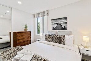 2 soveværelser, skrivebord, strygejern/strygebræt, gratis Wi-Fi