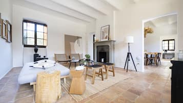 Sala de estar en el lobby