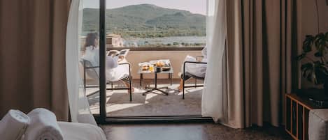 Suite, vue baie