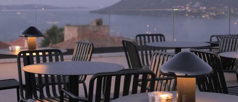 Terrasse sur le toit