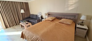 1 habitación, escritorio, tabla de planchar con plancha y wifi 