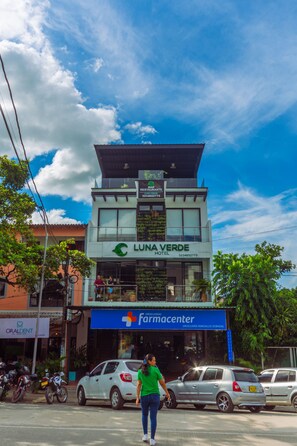 Fassade der Unterkunft