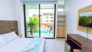 Kamar Superior | Seprai premium, minibar, meja kerja, dan Wi-Fi gratis