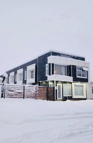 Façade de l’hébergement
