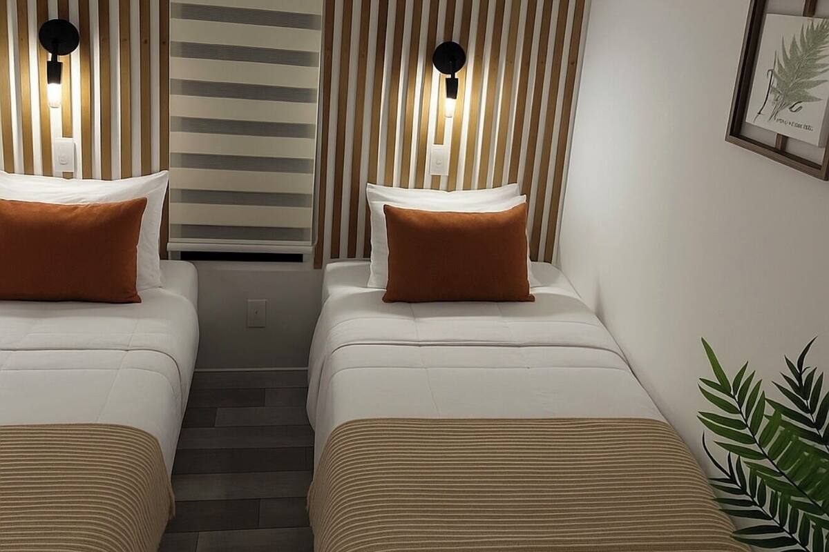 2 chambres, Wi-Fi gratuit, draps fournis