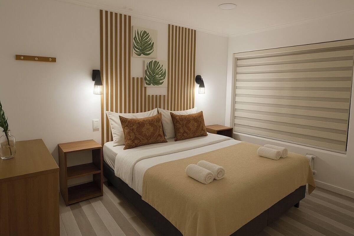 2 quartos, Wi-Fi de cortesia, roupa de cama