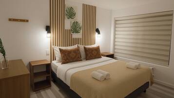 2 habitaciones, wifi gratis y ropa de cama