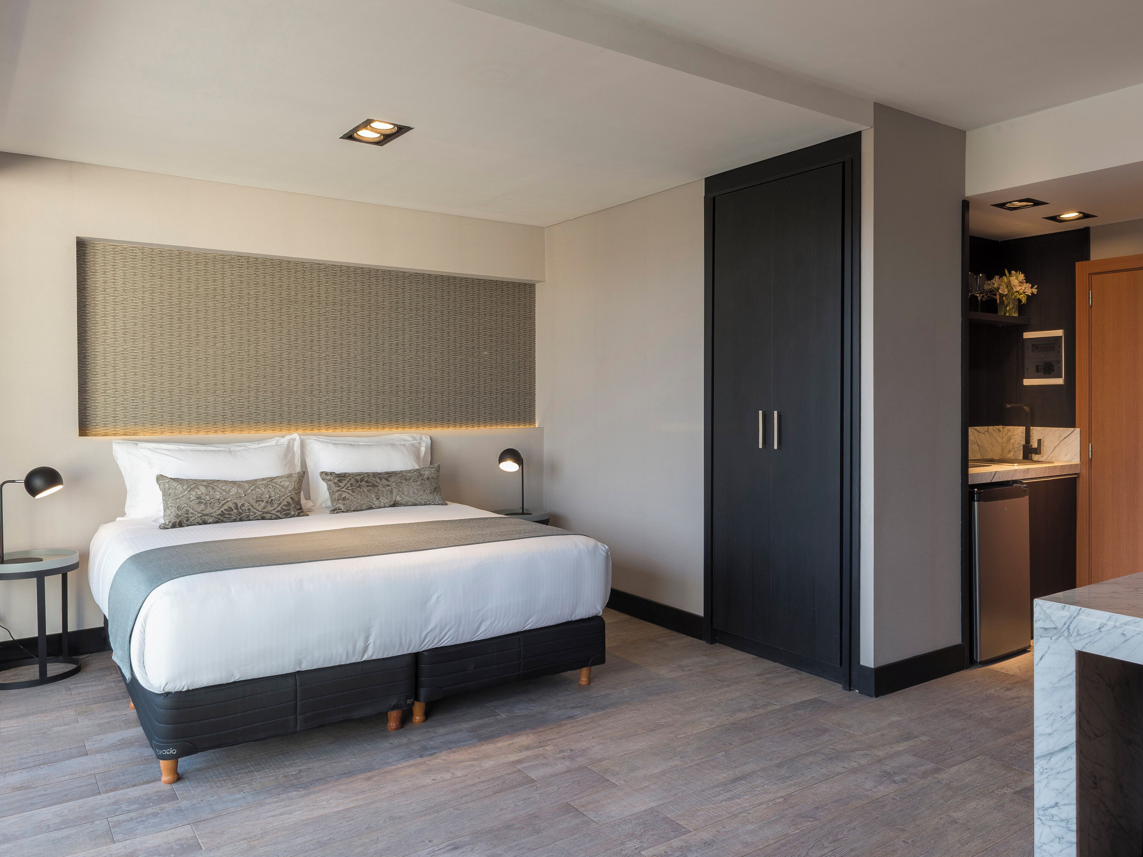 Ropa de cama de alta calidad y colchones con efecto memoria 