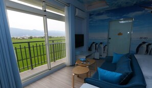 Habitación Elite, 2 camas de matrimonio, vistas a la montaña | Vistas a la montaña