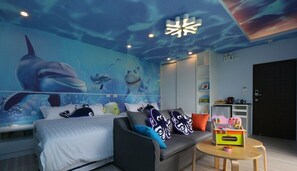 Elite Room, 2 Queen Beds, Mountain View | 1 bedroom, soundproofing, free WiFi