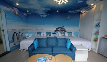 Habitación Elite, 2 camas de matrimonio, vistas a la montaña | 1 dormitorio, sistema de insonorización, wifi gratis