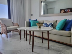 Living area - Stylish apt 2b priv jacuzzi- Bella Danna @Cana Rock (Punta Cana)