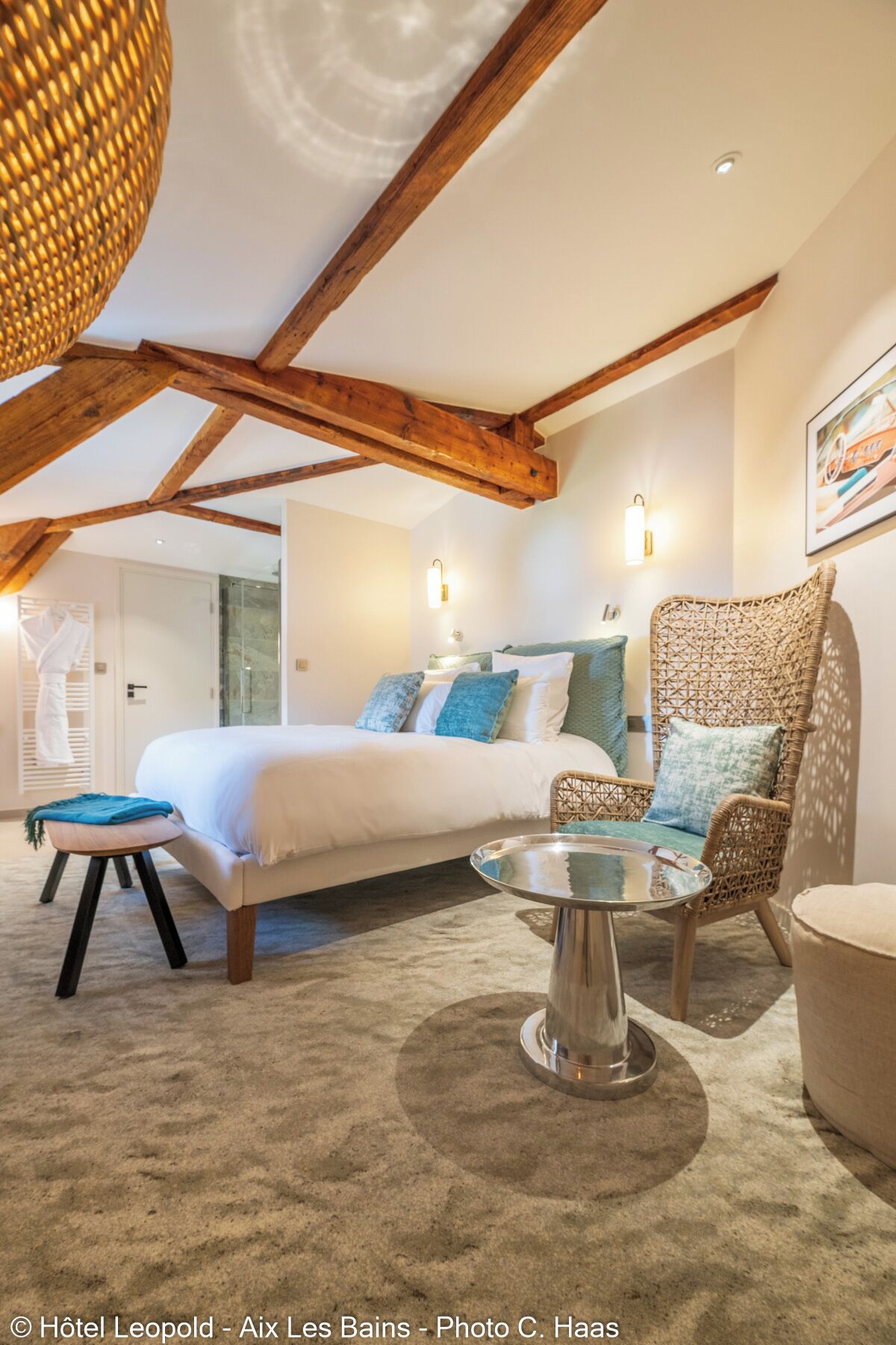 Premium bedding, memory foam beds, minibar, in-room safe