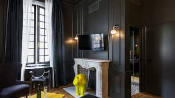 1 habitación y ropa de cama de alta calidad