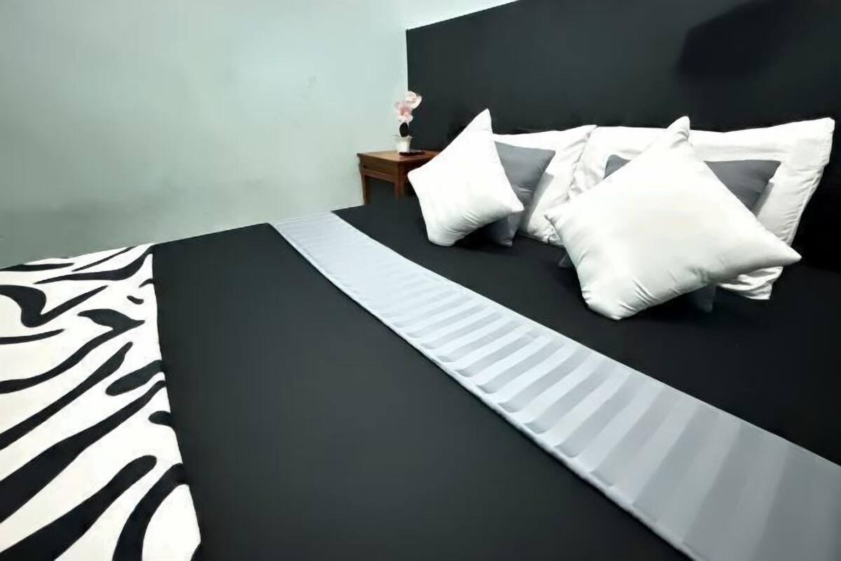 Premium bedding, free WiFi, bed sheets