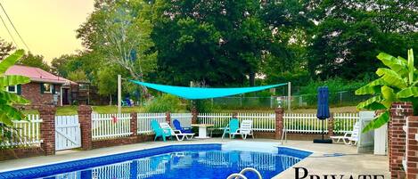 Alberca al aire libre