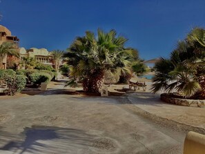 아파트, 퀸사이즈침대 2개 | 숙박 시설 구내