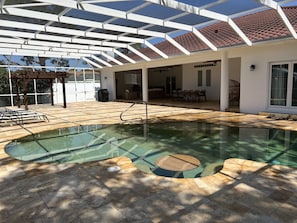 Piscine chauffée