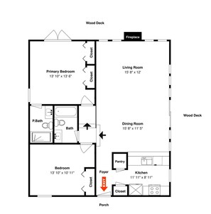 ハウス (3 Bedrooms) | 施設内の設備