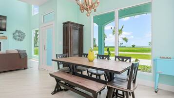 House, Multiple Beds, Patio | Dining