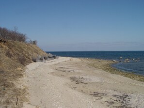 Beach nearby, sun-loungers