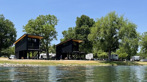 Newly constructed river front loft located only feet away from the banks of the White River