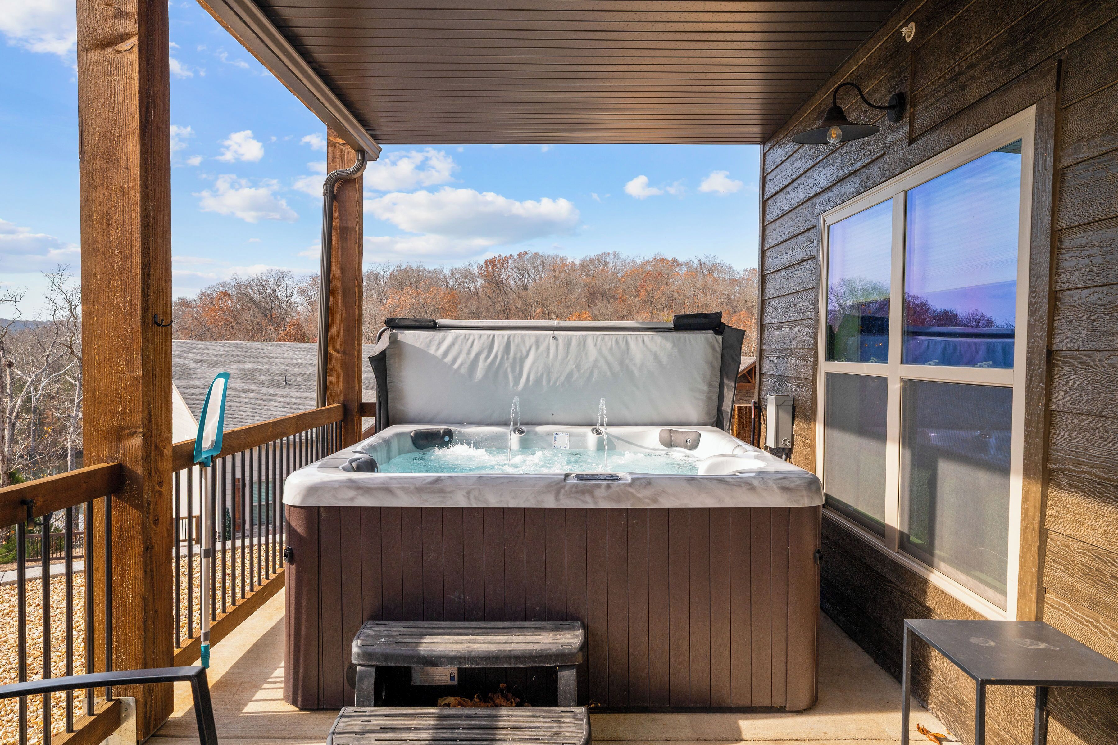 Bain à remous extérieur