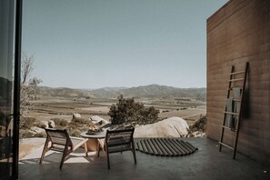 Studio | View from room - MIRA Earth Studios (Valle de Guadalupe)