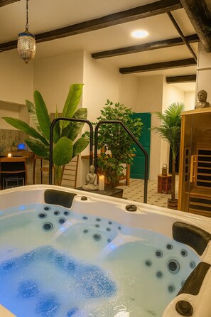 Sauna - Les 2 Droles d'Oiseaux (Luc-sur-Orbieu)