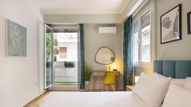 Room - Pausaniou8 · Homey one bedroom in hip Pagrati (Athens)