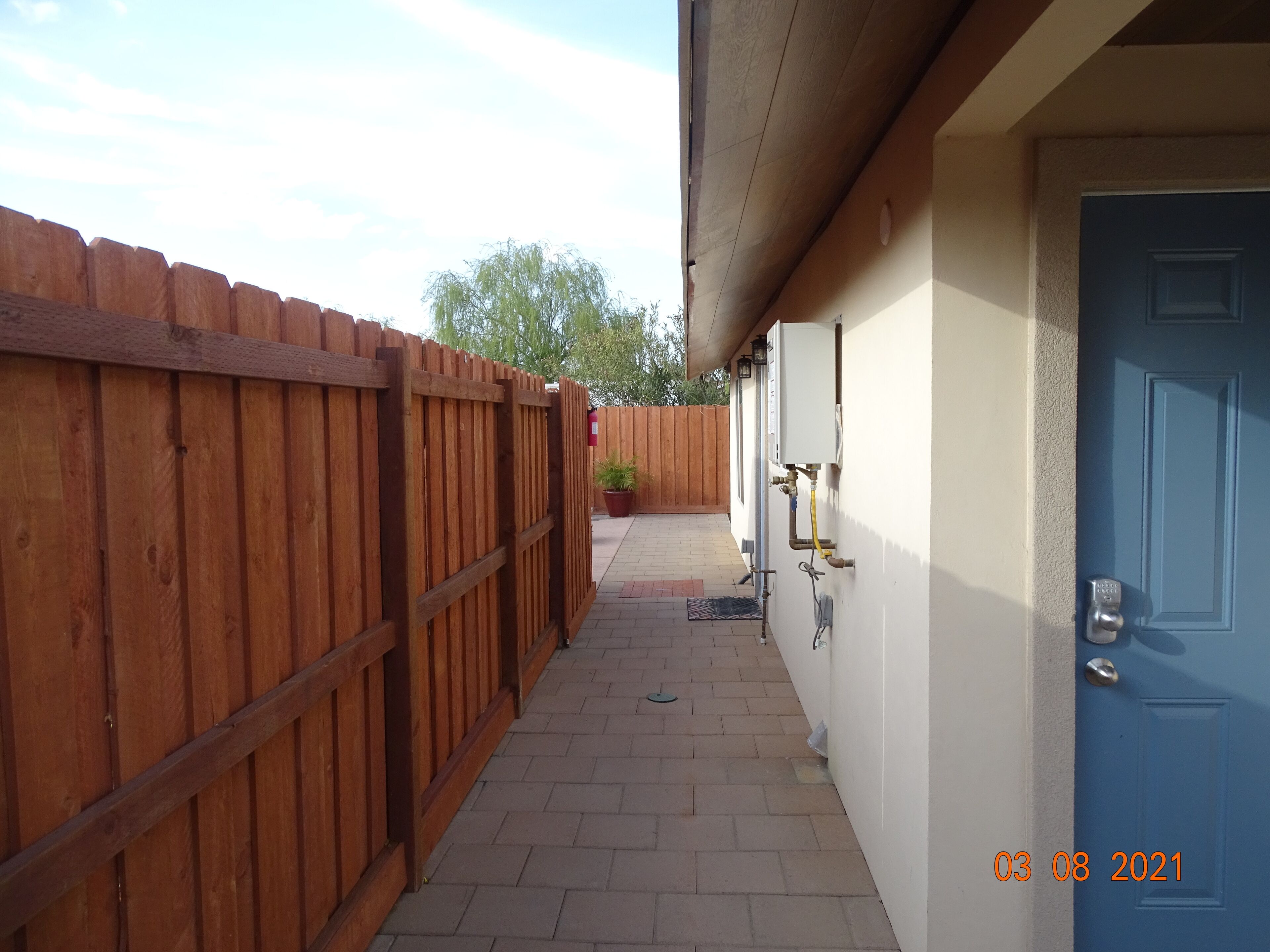 Enceinte de l’hébergement