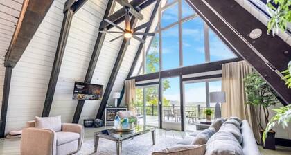 Picturesque views @ The Triple A-Frame