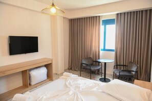 Standard Double Room | Soundproofing, free WiFi, bed sheets - Village By The Sea (Golem)