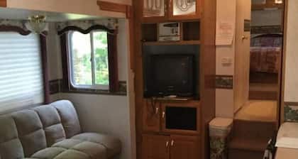 Riverfront RV site at Pinegrovecamp.com