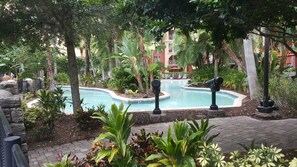 Outdoor pool, a heated pool - 2Bed/2Bath Gorgeous Resort Right by Disney Parks!!!! (Lake Buena Vista)