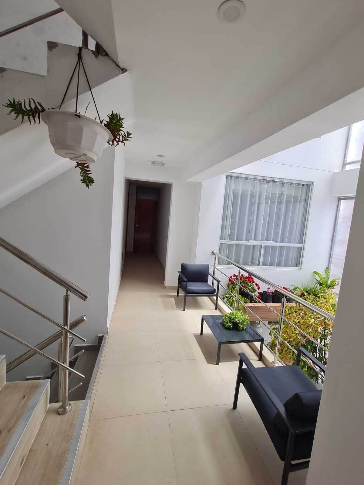 economy double room | living area | 45-inch smart tv with cable channels, pay films