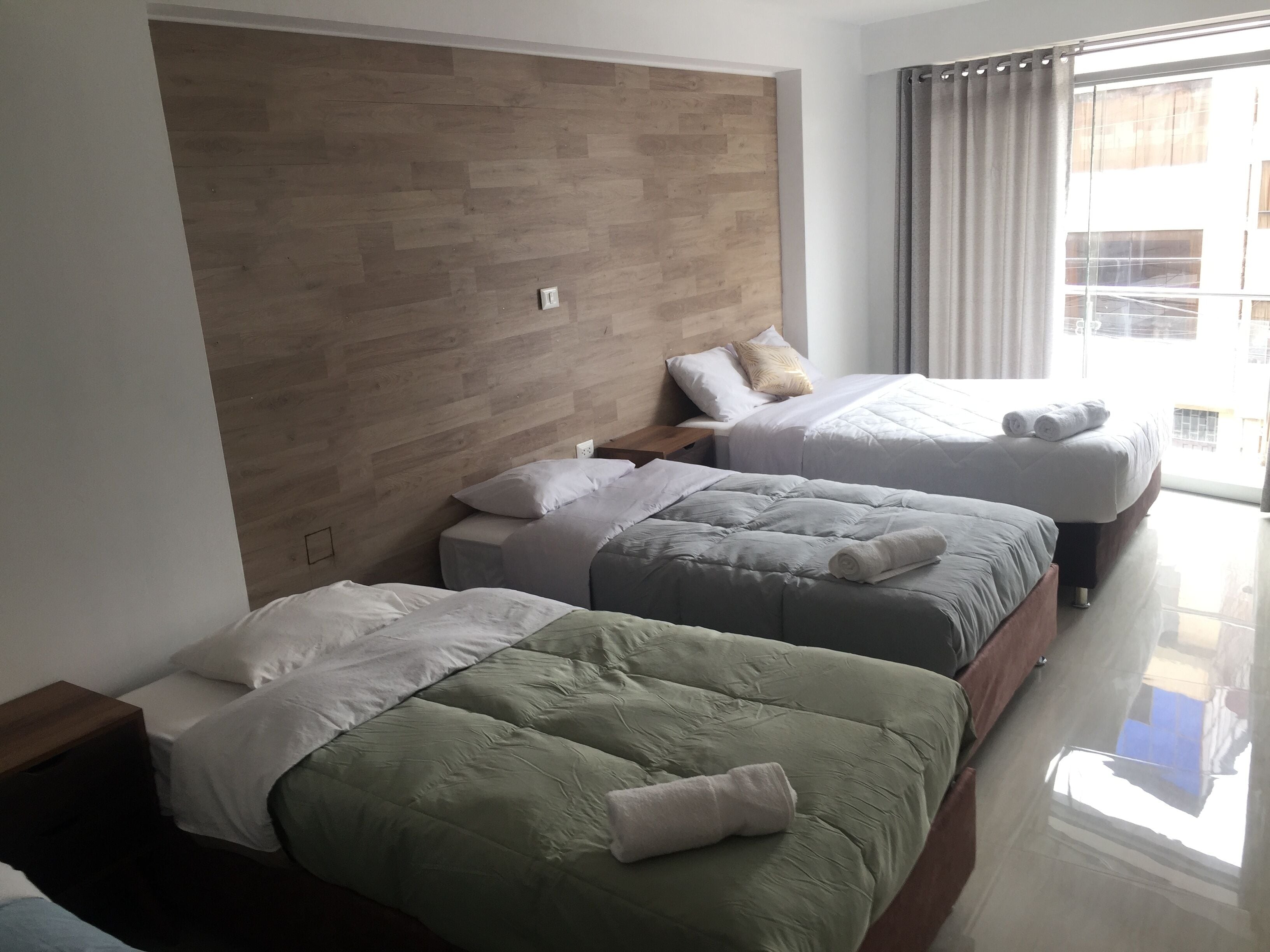economy double room | 1 bedroom, down duvets, pillow-top beds, iron/ironing board
