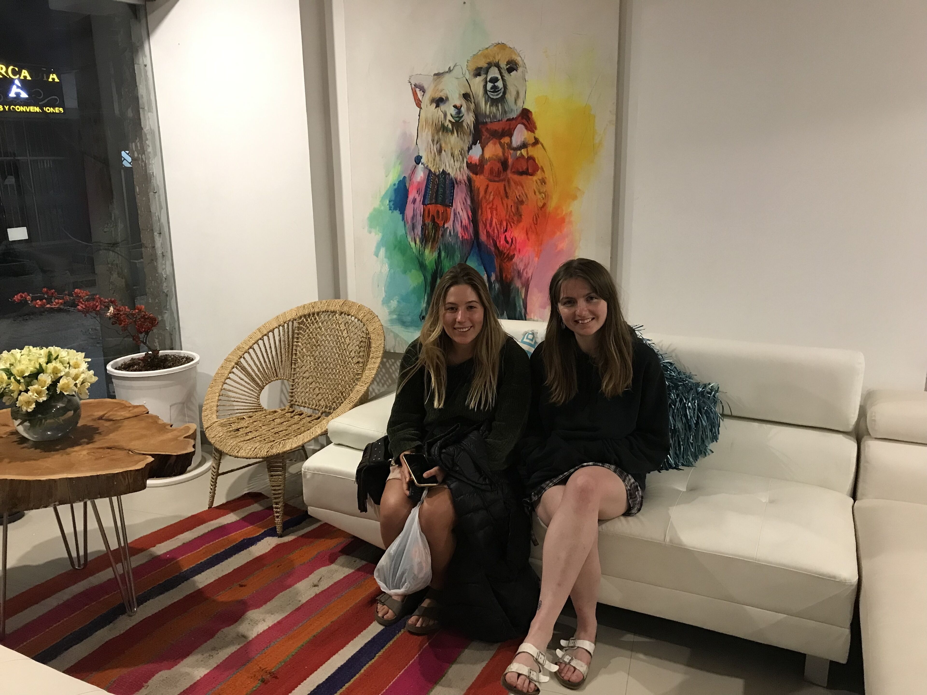 economy double room | living area | 45-inch smart tv with cable channels, pay films