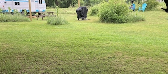 Amenity filled camper with direct Delaware River Access