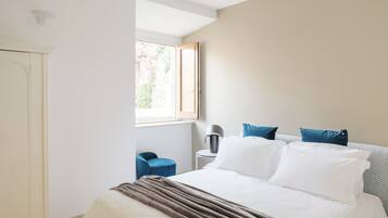 Deluxe-Zimmer | Hochwertige Bettwaren, Daunenbettdecken, Pillowtop-Betten