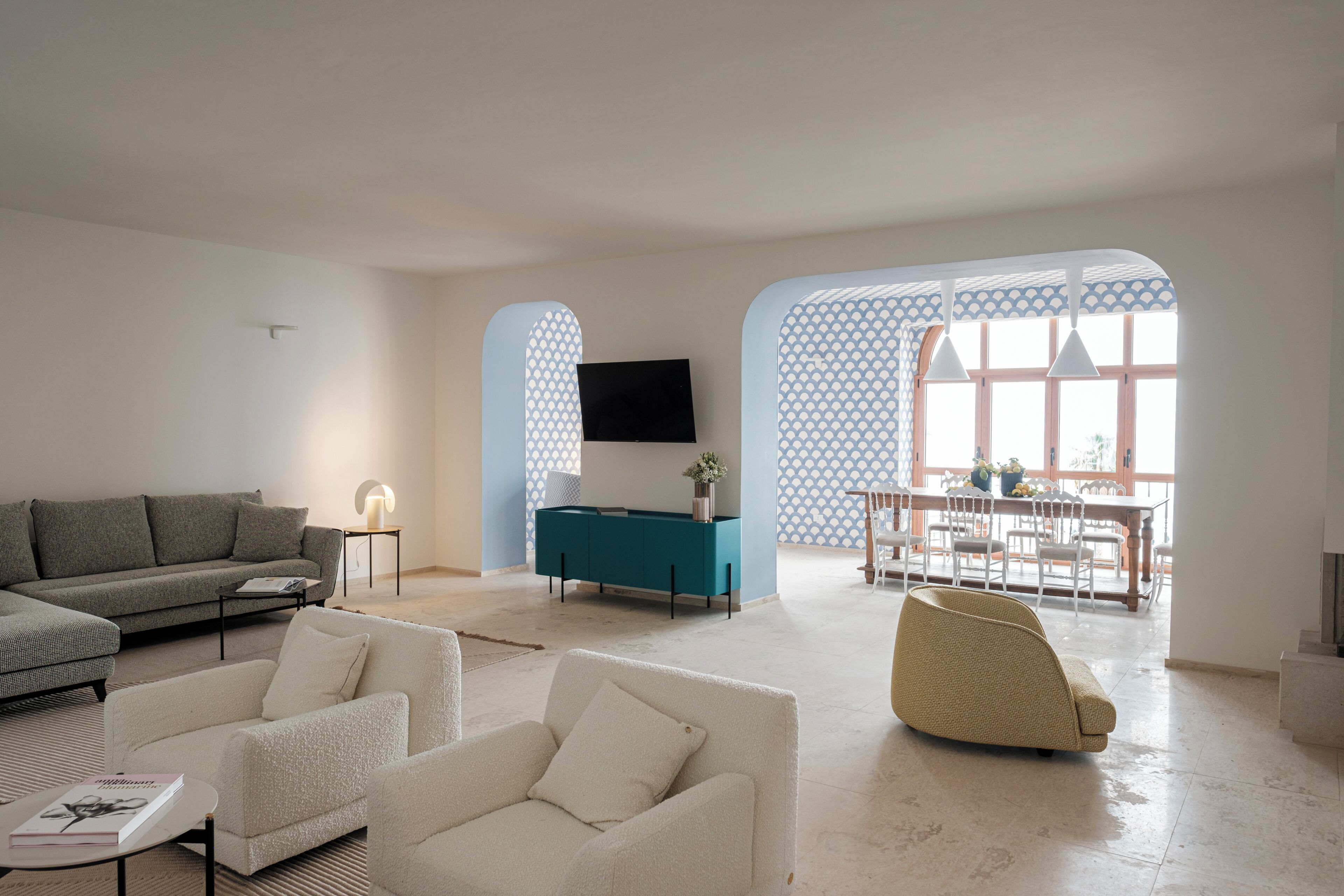 Àrea amb seients del vestíbul