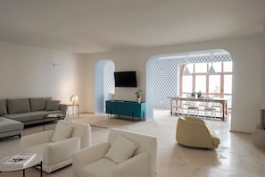 Sala de estar en el lobby