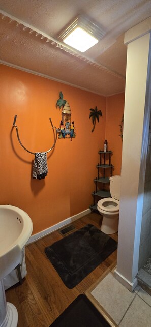 Haartrockner, Handtücher, Seife, Shampoo