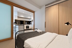 1 bedroom, free WiFi, bed sheets, wheelchair access - 1 Bedroom Apartment in Heart of City with River View (Brisbane)