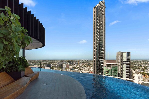 Una piscina climatizada