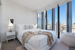 2 bedrooms, iron/ironing board, free WiFi, bed sheets - Two Bedroom Two Bathroom | First Class Residence on Queen St, Brisbane CBD (Brisbane)