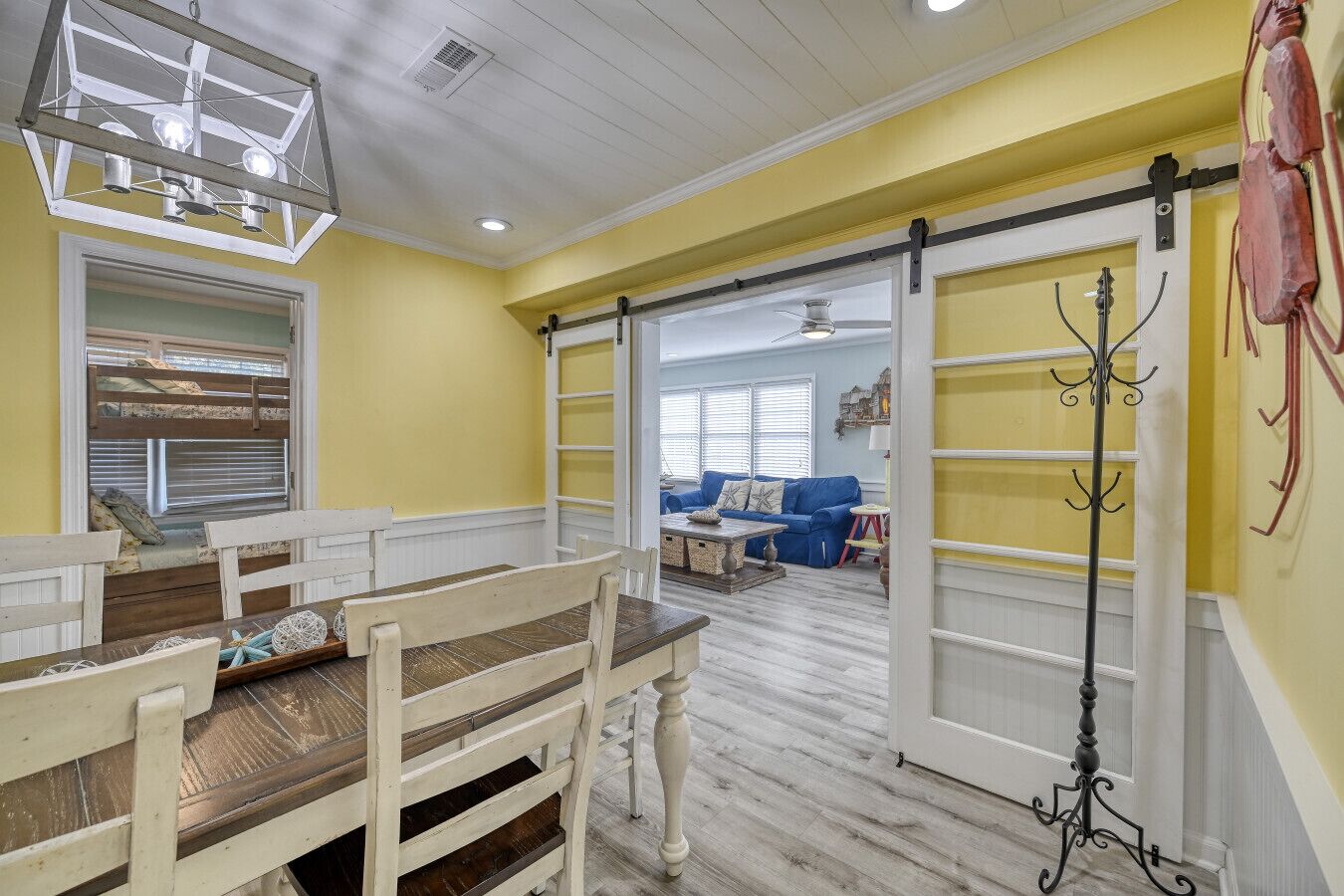 View of Living Room from the Dining Room