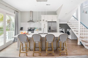 Fridge, microwave, oven, stovetop - Pet Friendly + 2 Coastal Homes + 2 Pools + Twice the Fun (Folly Beach)