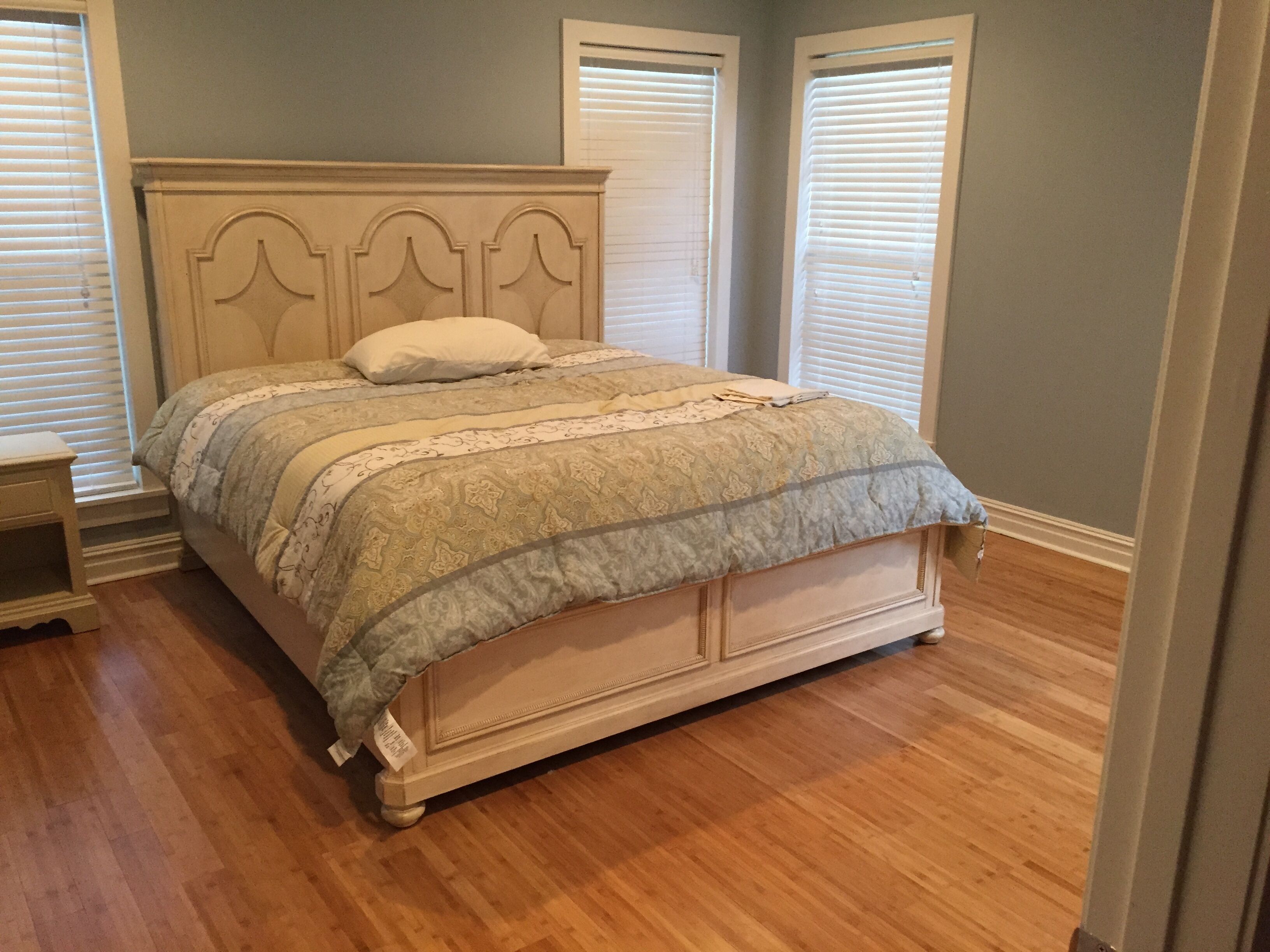 Cozy 3 bedroom house that sits on a secluded dead end road. 